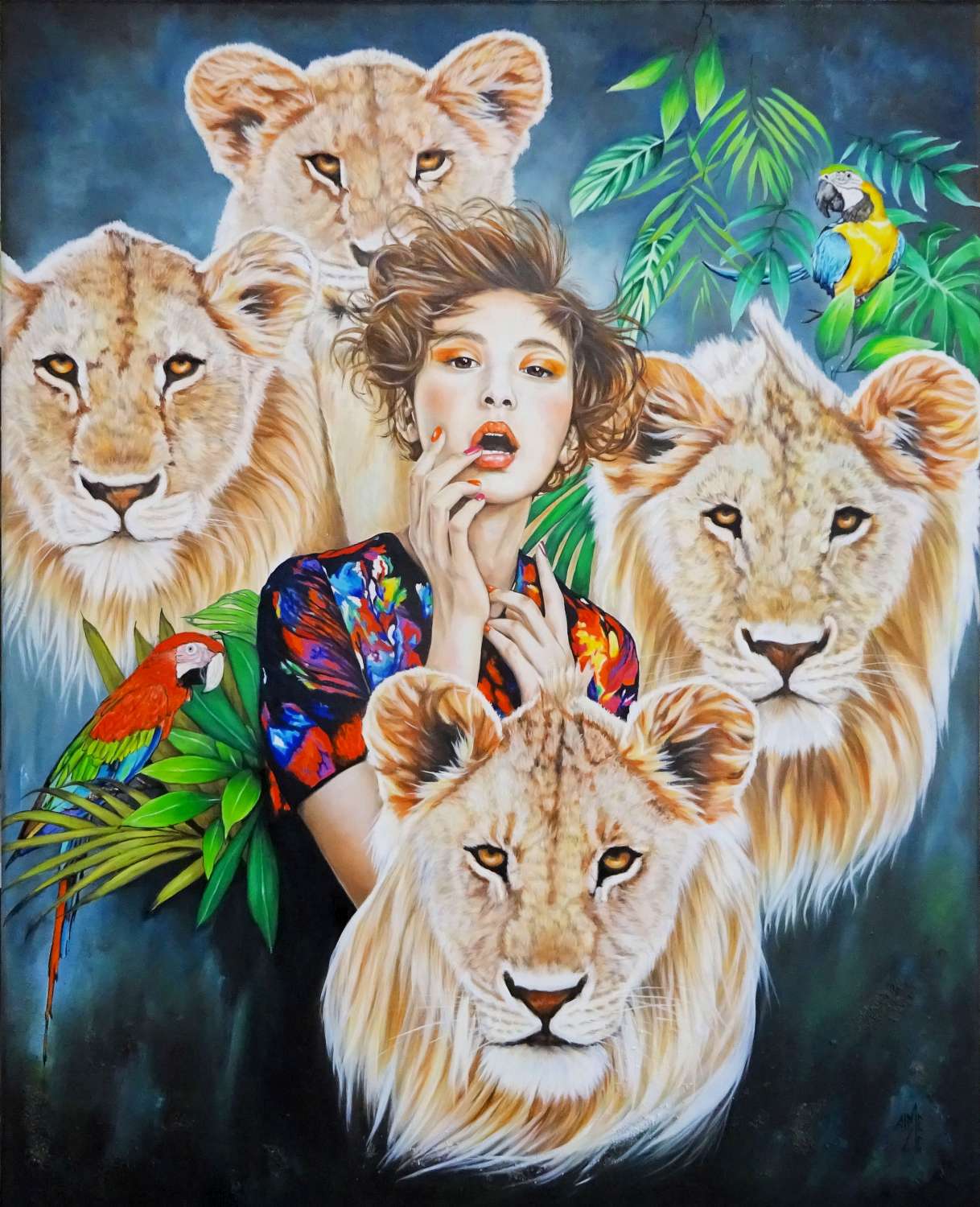 Garde rapprochee 61x81