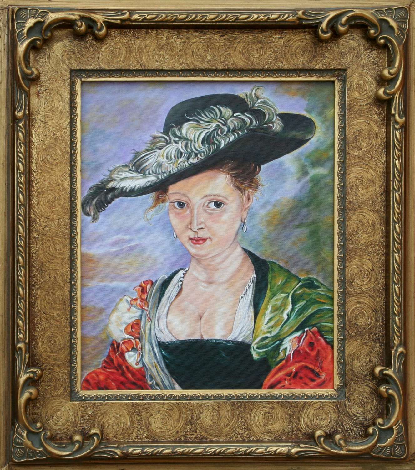 Huile sur toile 25x30cm