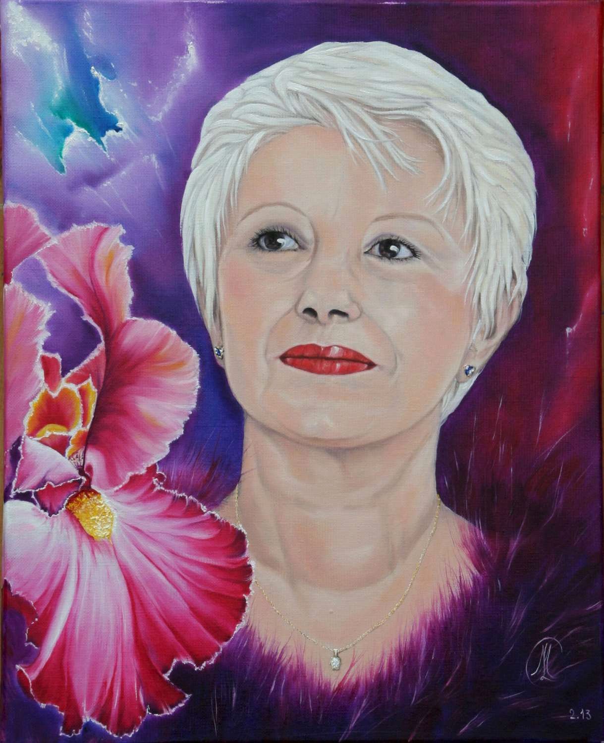 Huile sur toile 34x41 cm